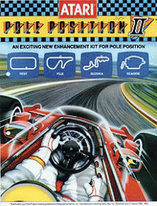 Pole Position II (Atari) Game Cover
